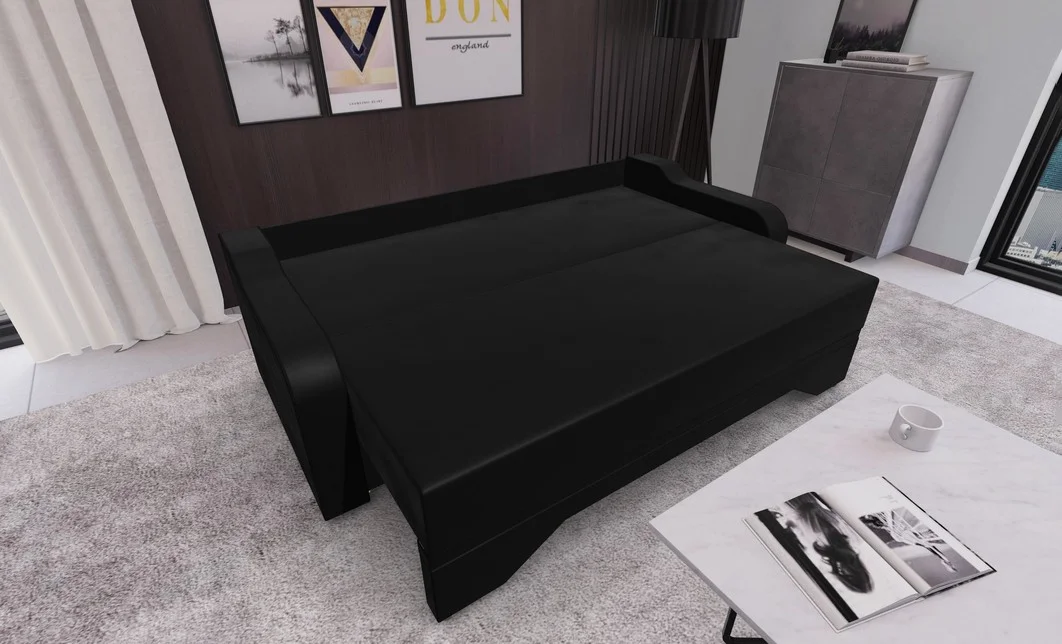 Canapea Extensibila Royal Mini, Negru 3