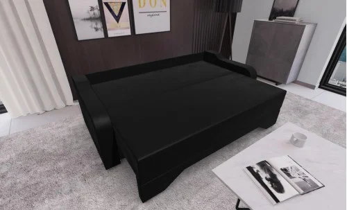 Canapea Extensibila Royal Mini, Negru