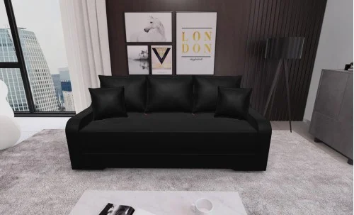 Canapea Extensibila Royal Mini, Negru
