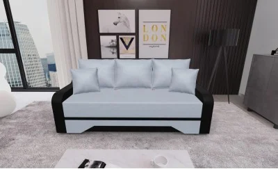 Canapea Extensibila Royal Mini, Argintiu
