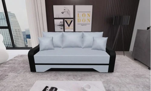 Canapea Extensibila Royal Mini, Argintiu