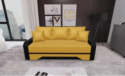 Canapea Extensibila Royal Mini, Galben