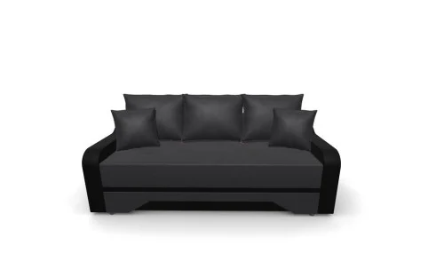 Canapea Extensibila Royal Mini, Gri carbune