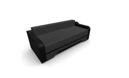 Canapea Extensibila Royal Mini, Gri carbune