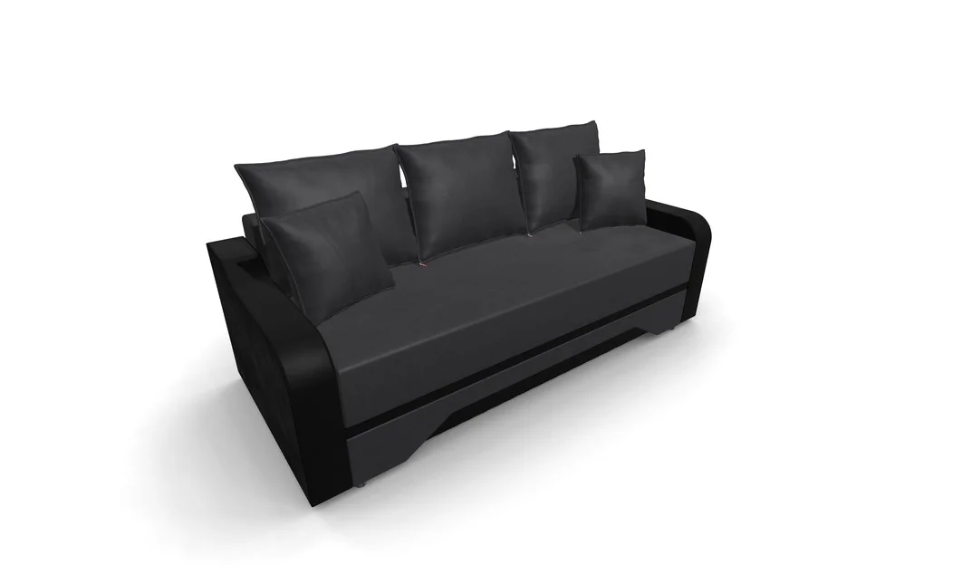 Canapea Extensibila Royal Mini, Gri carbune 5
