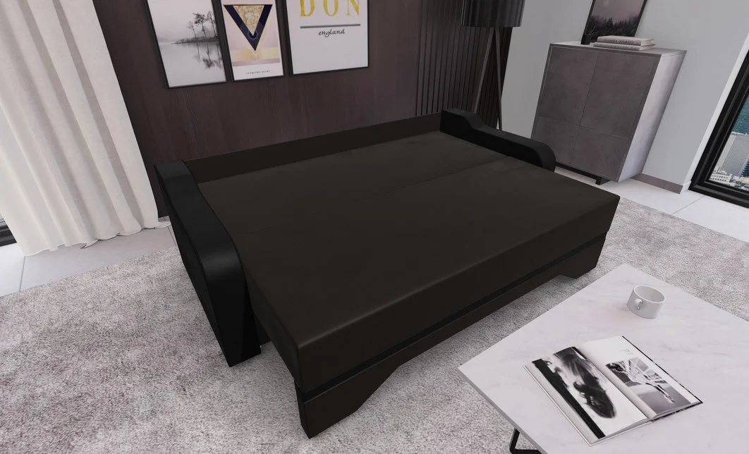 Canapea Extensibila Royal Mini, Maro inchis 3