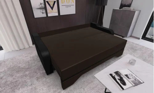Canapea Extensibila Royal Mini, Maro castaniu