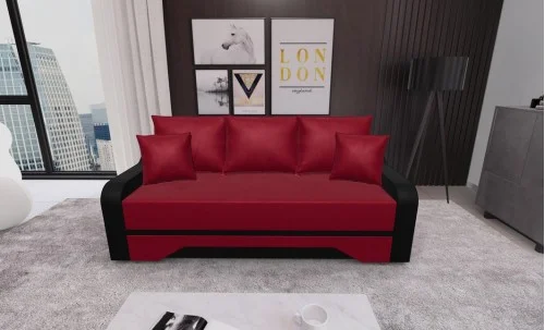 Canapea Extensibila Royal Mini, Rosu