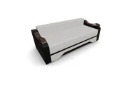 Canapea Extensibila Sally Mini, Bej deschis/Negru 5
