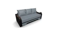 Canapea Extensibila Sally Mini, Gri albastrui/Negru 5