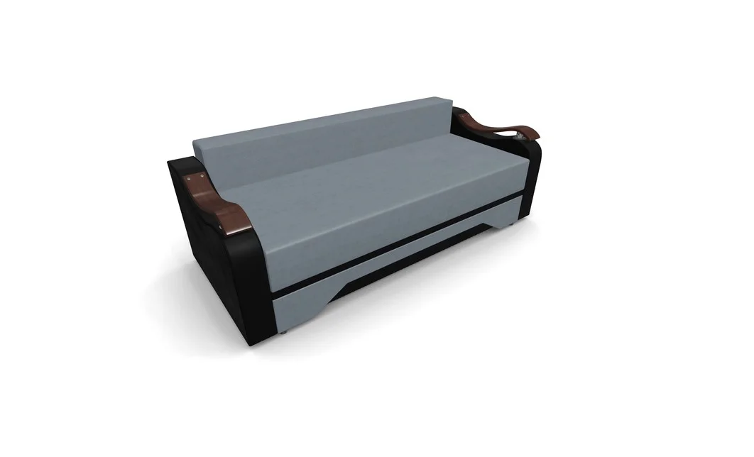 Canapea Extensibila Sally Mini, Gri albastrui/Negru 7