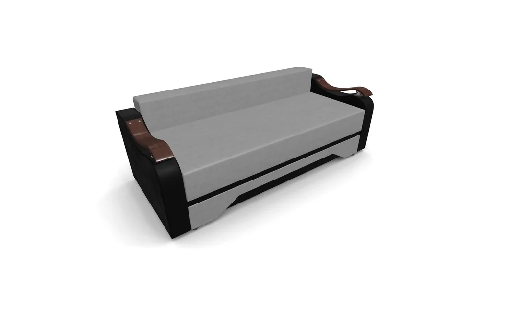Canapea Extensibila Sally Mini, Gri/Negru 6
