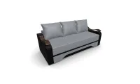 Canapea Extensibila Sally Mini, Gri/Negru 6