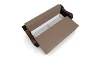 Canapea Extensibila Sally Mini, Maro/Negru 5
