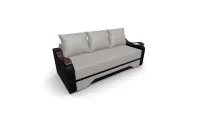 Canapea Extensibila Sally Mini, Crem/Negru 6