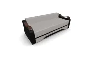 Canapea Extensibila Sally Mini, Crem/Negru 8