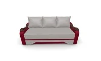 Canapea Extensibila Sally Mini, Crem/Rosu 7
