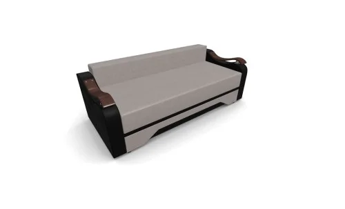 Canapea Extensibila Sally Mini, Bej/Negru