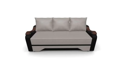 Canapea Extensibila Sally Mini, Bej/Negru