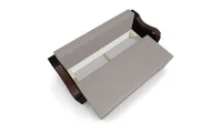 Canapea Extensibila Sally Mini, Bej/Negru 6