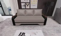 Canapea Extensibila Sally Mini, Maro deshis/Negru