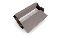Canapea Extensibila Sally Mini, Maro deshis/Negru 5