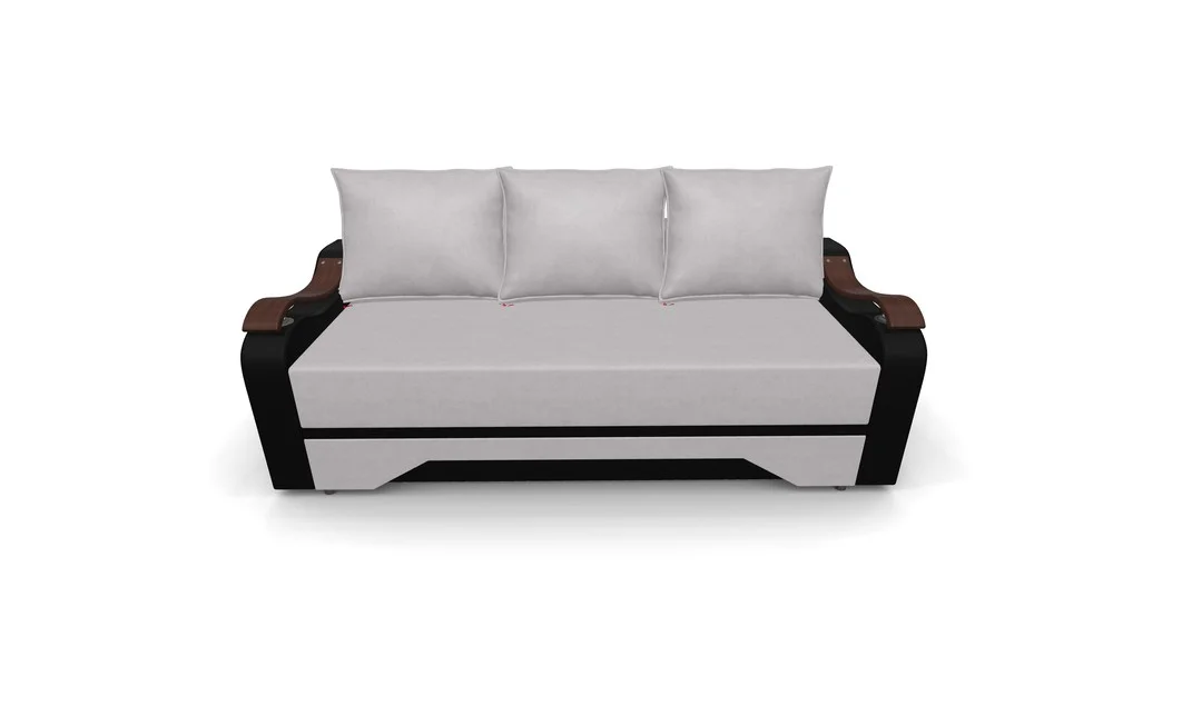 Canapea Extensibila Sally Mini, Crem/Negru 6