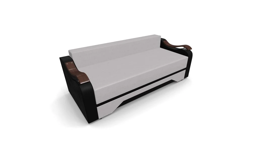 Canapea Extensibila Sally Mini, Crem/Negru 8