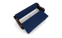 Canapea Extensibila Sally Mini, Albastru/Negru 6