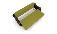 Canapea Extensibila Sally Mini, Verde masliniu/Negru 5