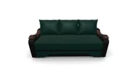 Canapea Extensibila Sally Mini, Verde/Negru 7