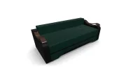Canapea Extensibila Sally Mini, Verde/Negru 8