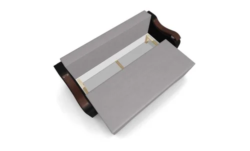 Canapea Extensibila Sally Mini, Bej/Negru