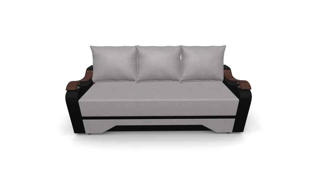 Canapea Extensibila Sally Mini, Bej/Negru 7