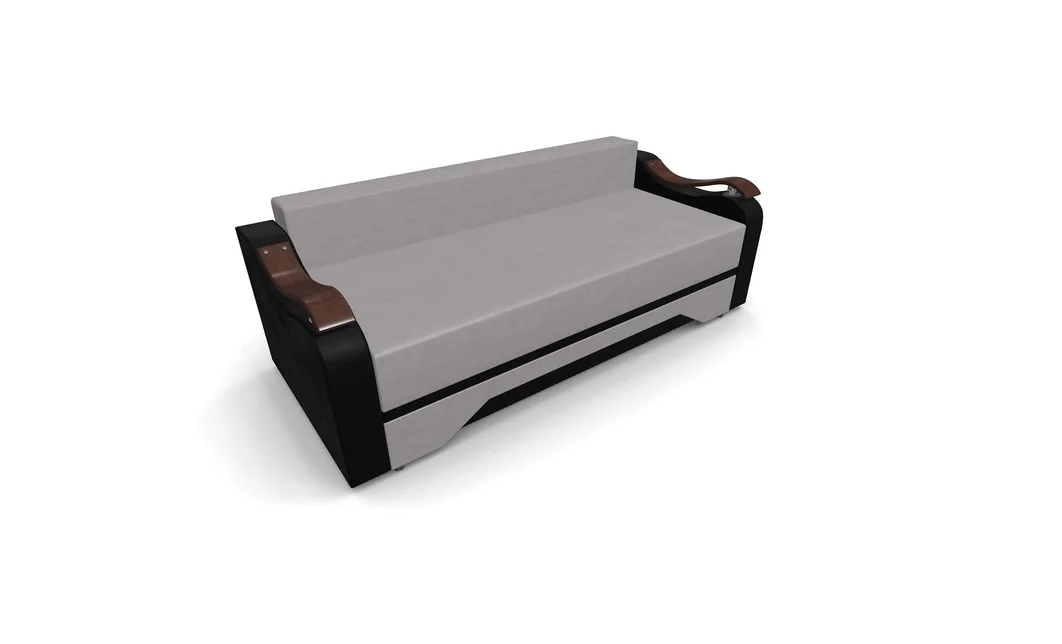 Canapea Extensibila Sally Mini, Bej/Negru 5