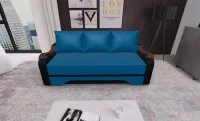 Canapea Extensibila Sally Mini, Turquaz/Negru