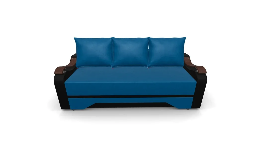 Canapea Extensibila Sally Mini, Turquaz/Negru 6