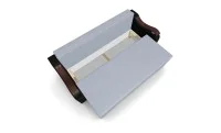 Canapea Extensibila Sally Mini, Argintiu/Negru 8