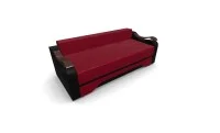 Canapea Extensibila Sally Mini, Rosu/Negru 6