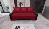 Canapea Extensibila Sally Mini, Rosu/Negru 1