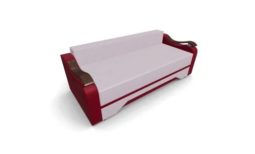 Canapea Extensibila Sally Mini, Violet/Rosu