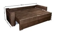 Canapea Extensibilă Vegas Bonell Max, Maro 5