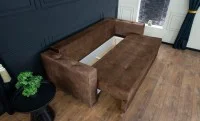 Canapea Extensibilă Vegas Bonell Mini, Maro 8