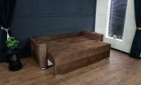 Canapea Extensibilă Vegas Bonell Mini, Maro 6