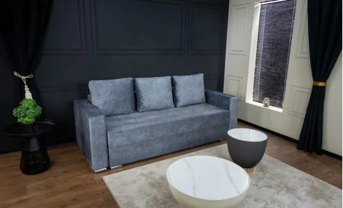 Canapea Extensibilă Vegas Memory Max, Gri albastrui