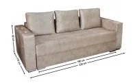 Canapea Extensibilă Vegas Memory Max, Bej deschis 1