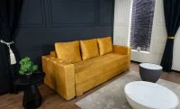 Canapea Extensibilă Vegas Memory Mini, Mustar 2