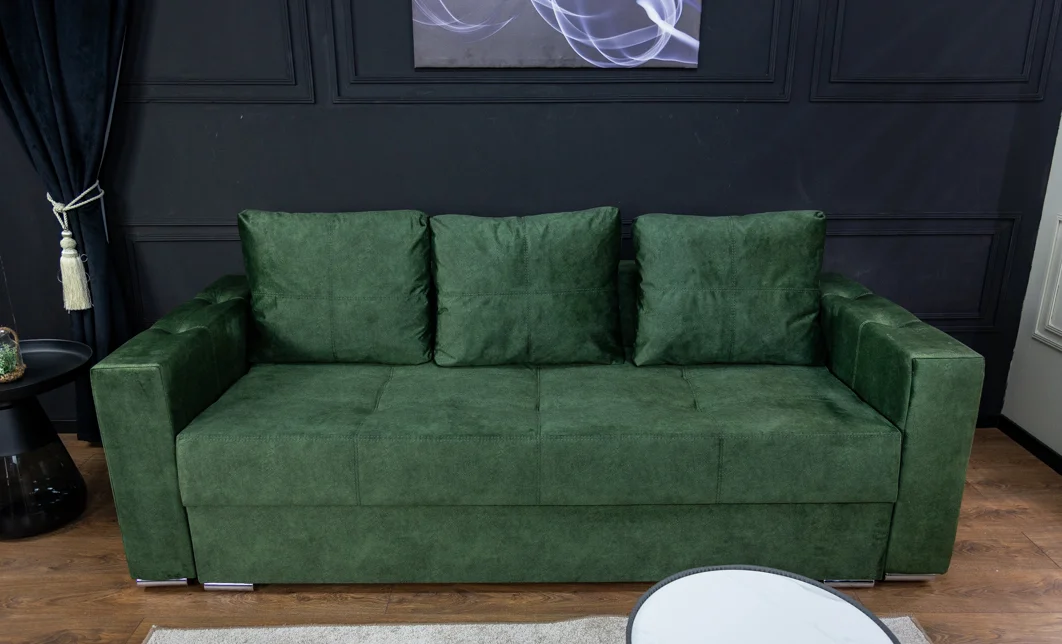Canapea Extensibilă Vegas Bonell Mini, Verde 4