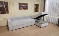 Colțar Extensibil Claudia Mare XXL Memory Bej Deschis - Aragon 03 Interschimbabil 7