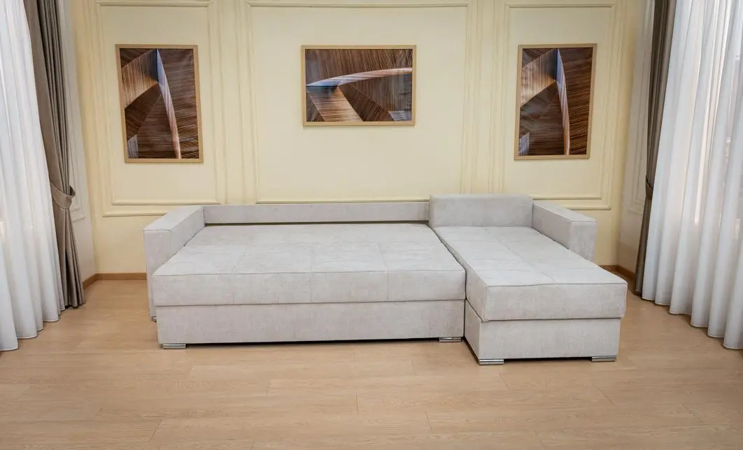 Colțar Extensibil Claudia Mare XXL Memory Bej Deschis - Aragon 03 Interschimbabil 5